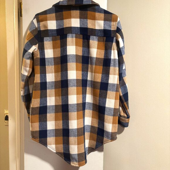 Plaid Soft-Brushed Utility Shacket for Women Sz XS - Picture 2 of 13